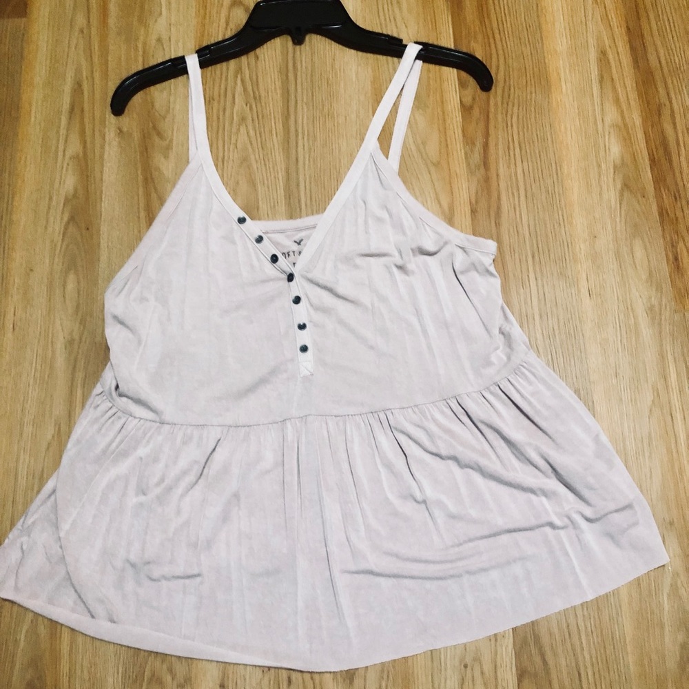 American Eagle babydoll tank top